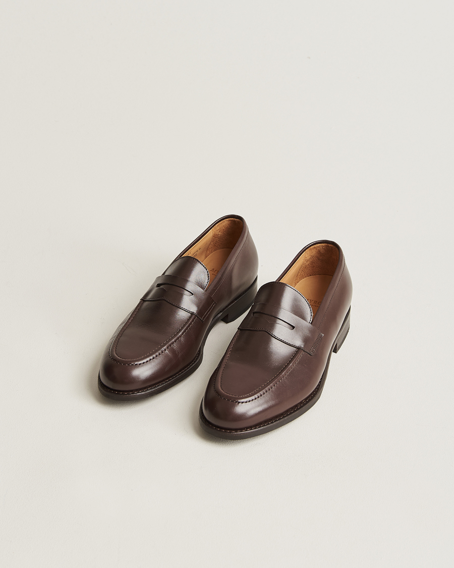 Herren | Loafer | Myrqvist | Stenhammar Loafer Dark Brown Calf