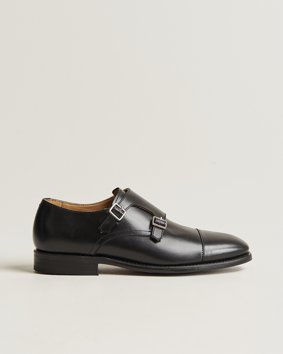 Herren | Myrqvist Ålsten Double Monkstrap Black Calf | Myrqvist | Ålsten Double Monkstrap Black Calf