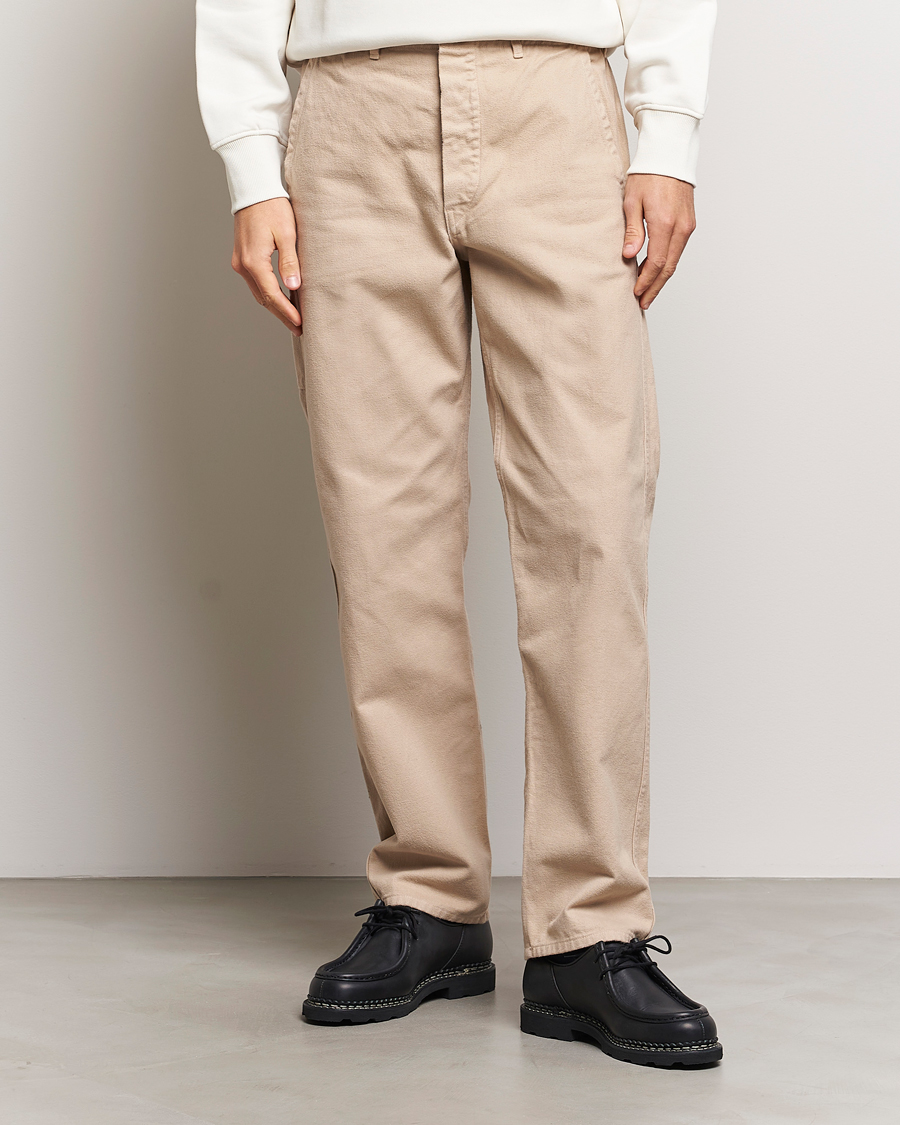Herren | Hosen | orSlow | French Work Pants Beige