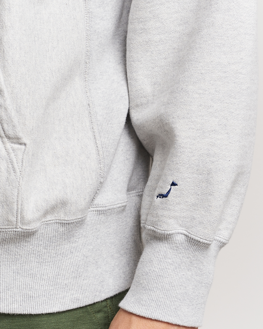 Herren | Pullover | orSlow | Heavy Weight Vintage Hoodie Light Grey