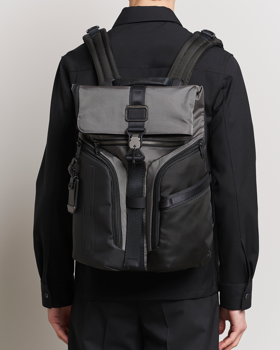 Men | TUMI | TUMI | Alpha Bravo Logistics Backpack Charcoal