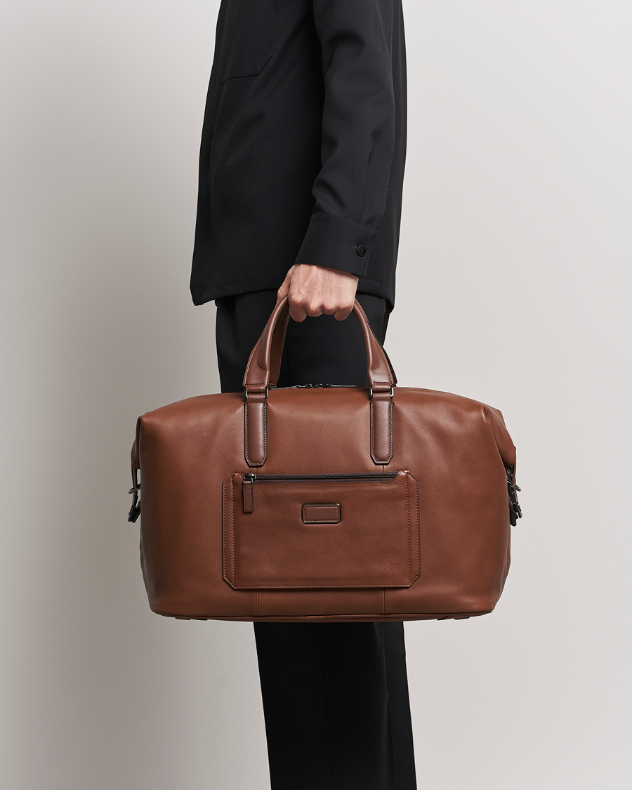 Herren | Accessoires | TUMI | Harrison Nelson Leather Duffel Cognac