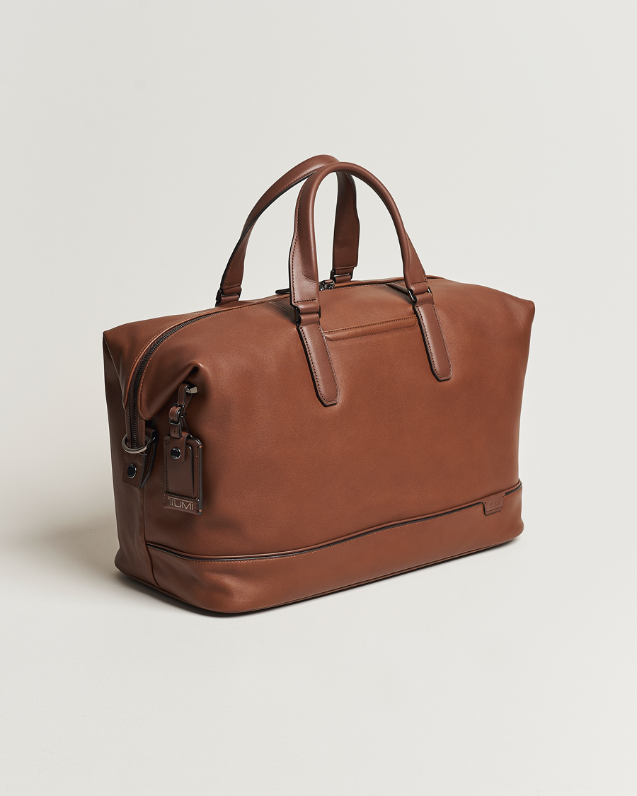 Herren | Taschen | TUMI | Harrison Nelson Leather Duffel Cognac