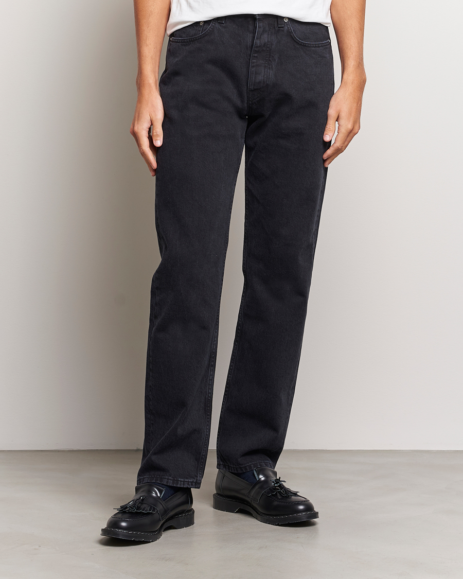 Herr | Straight leg | Sunflower | Standard Jeans Washed Black