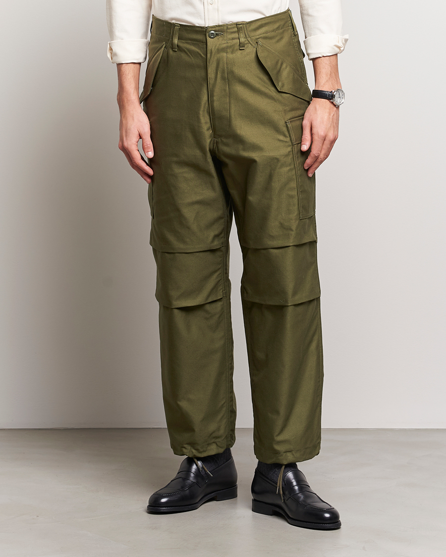 Herren | Hosen | Beams F | Military Cargo Pants Olive