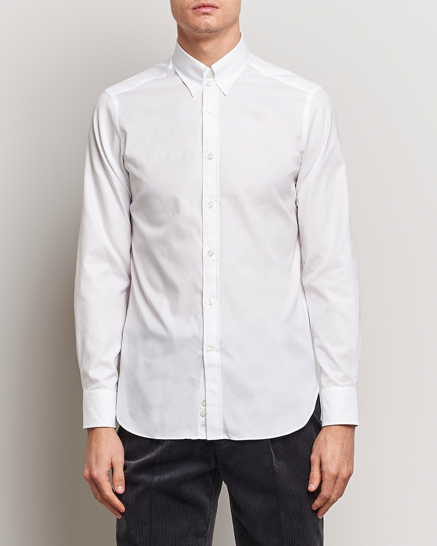 Herren | Freizeithemden | Beams F | Oxford Tab Collar Shirt White