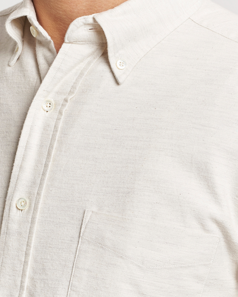 Herren | Hemden | BEAMS PLUS | Flannel Button Down Shirt Off White
