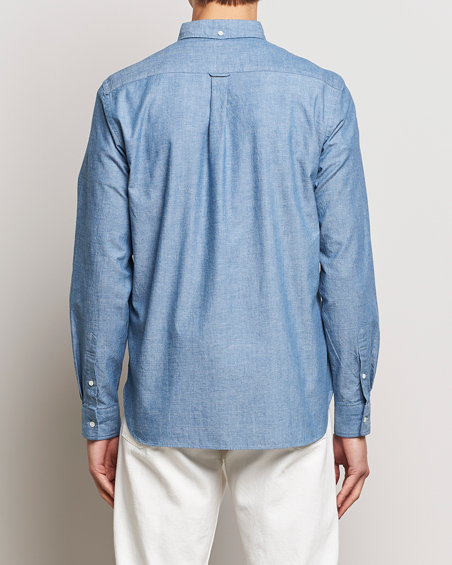 Herren | Hemden | BEAMS PLUS | Chambray Button Down Shirt Blue