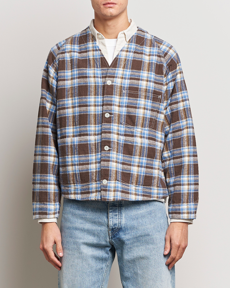Herren |  | BEAMS PLUS | Engineer Jacket Blue Check