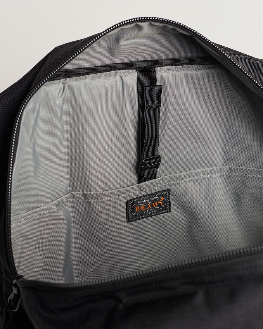 Herren | BEAMS PLUS Flight Day Pack Black | BEAMS PLUS | Flight Day Pack Black