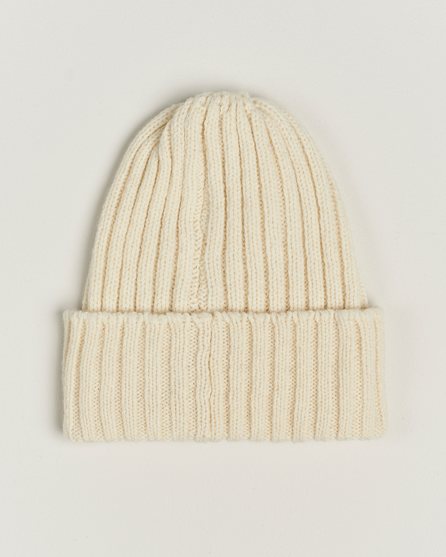 Herren | BEAMS PLUS Wool Watch Hat Natural | BEAMS PLUS | Wool Watch Hat Natural