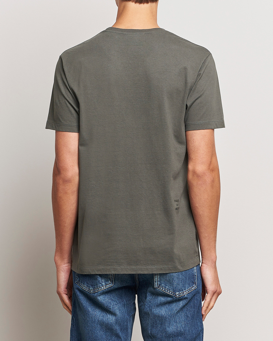 Herren | T-Shirts | FRAME | Logo T-Shirt Charcoal Grey