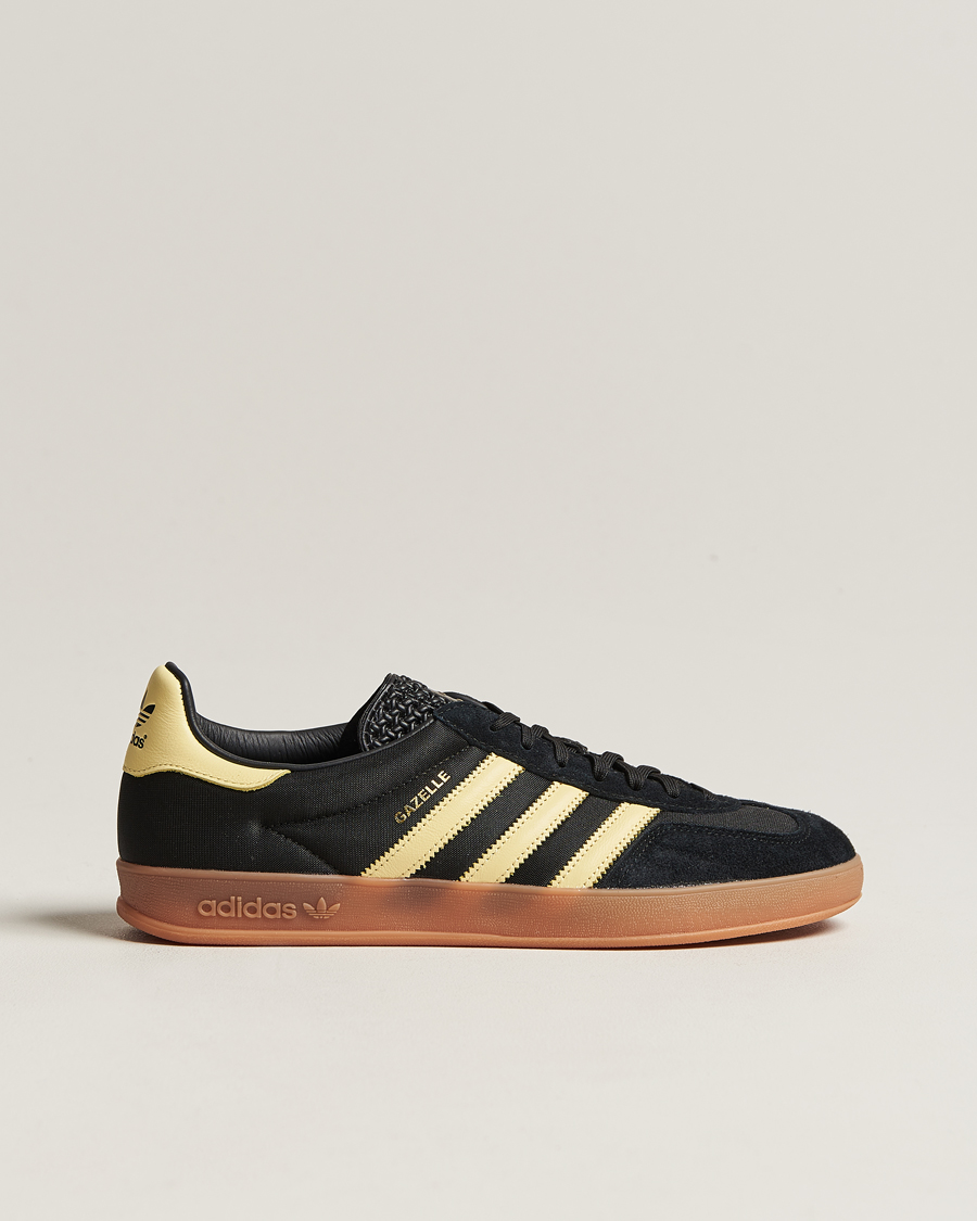 Adidas originals gazelle yellow black online