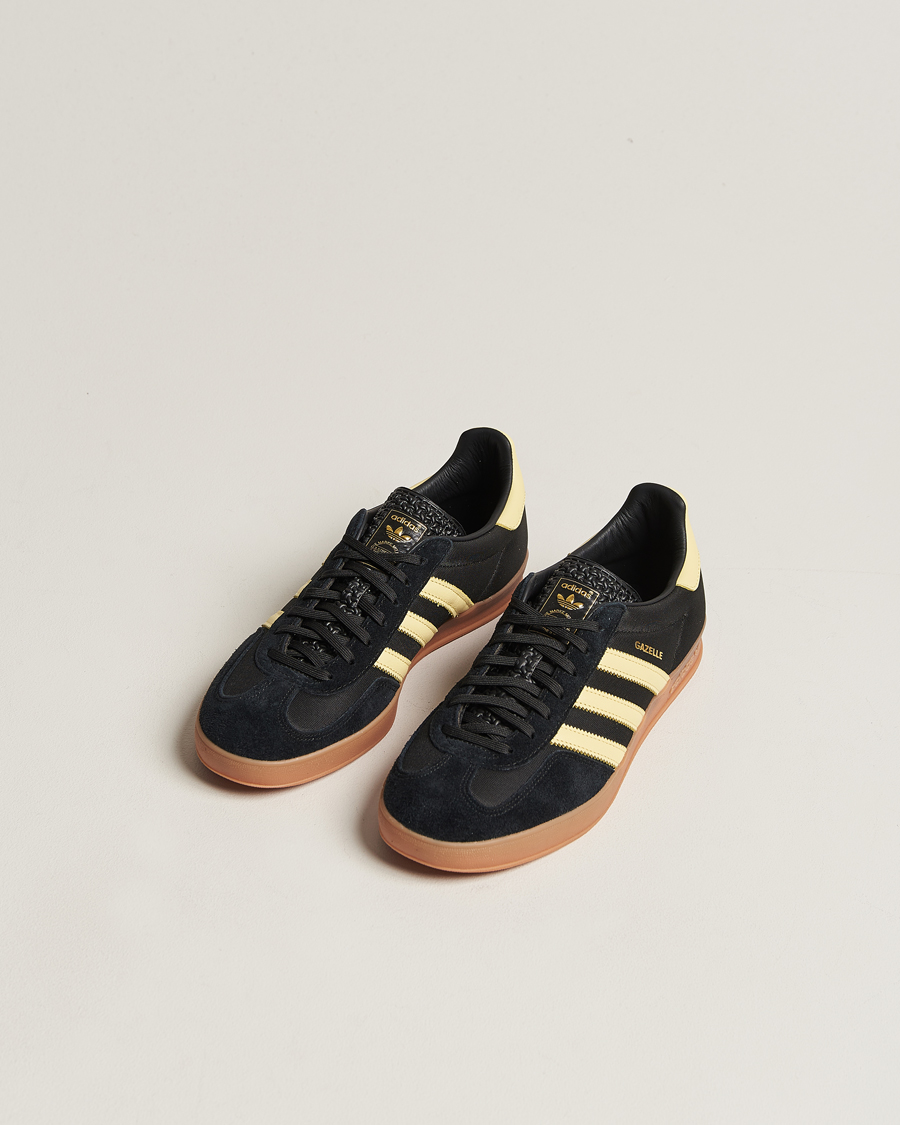 Herren | Sale schuhe | adidas Originals | Gazelle Sneaker Black/Yellow