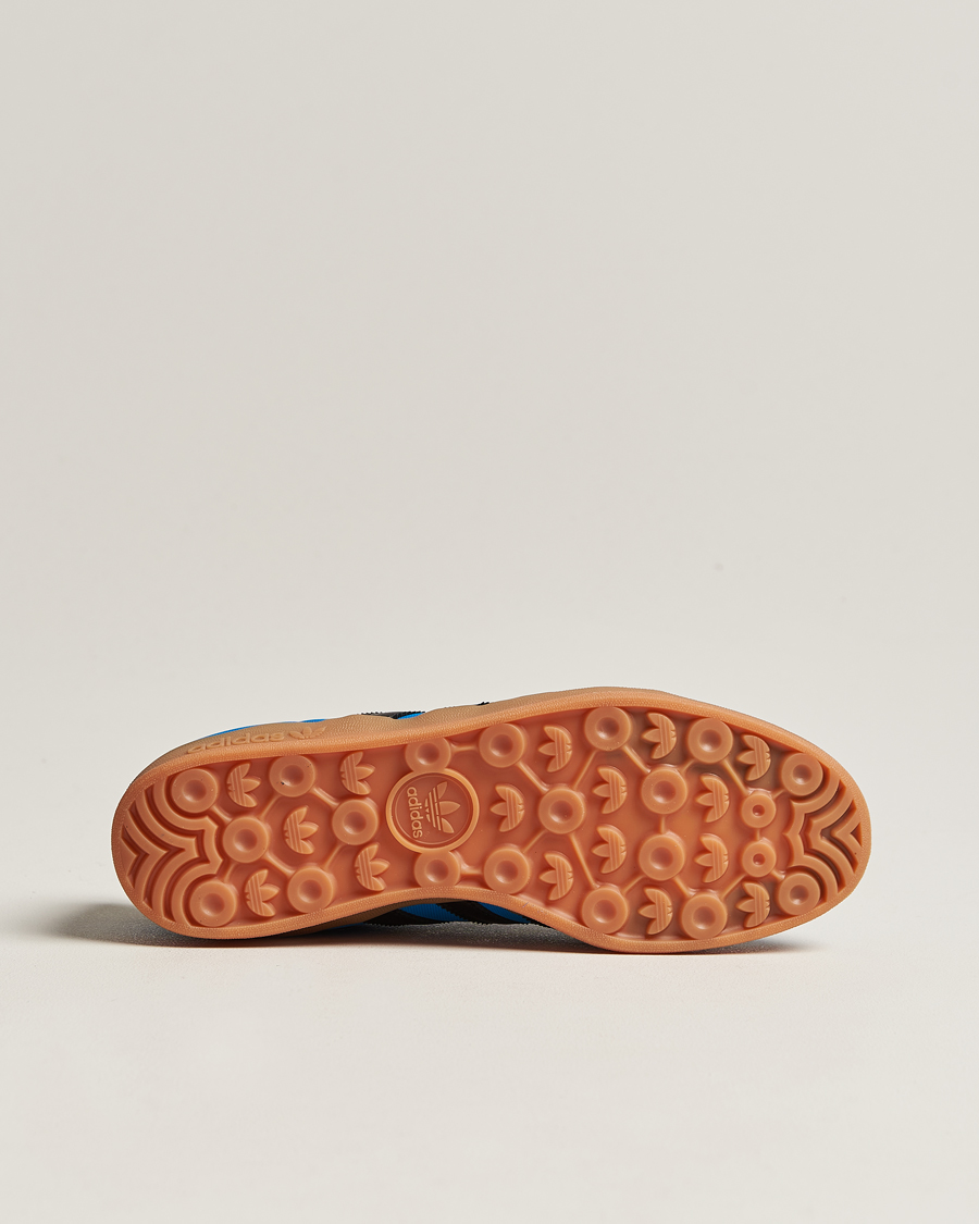 Herren | adidas Originals Gazelle Sneaker Blue/Black | adidas Originals | Gazelle Sneaker Blue/Black