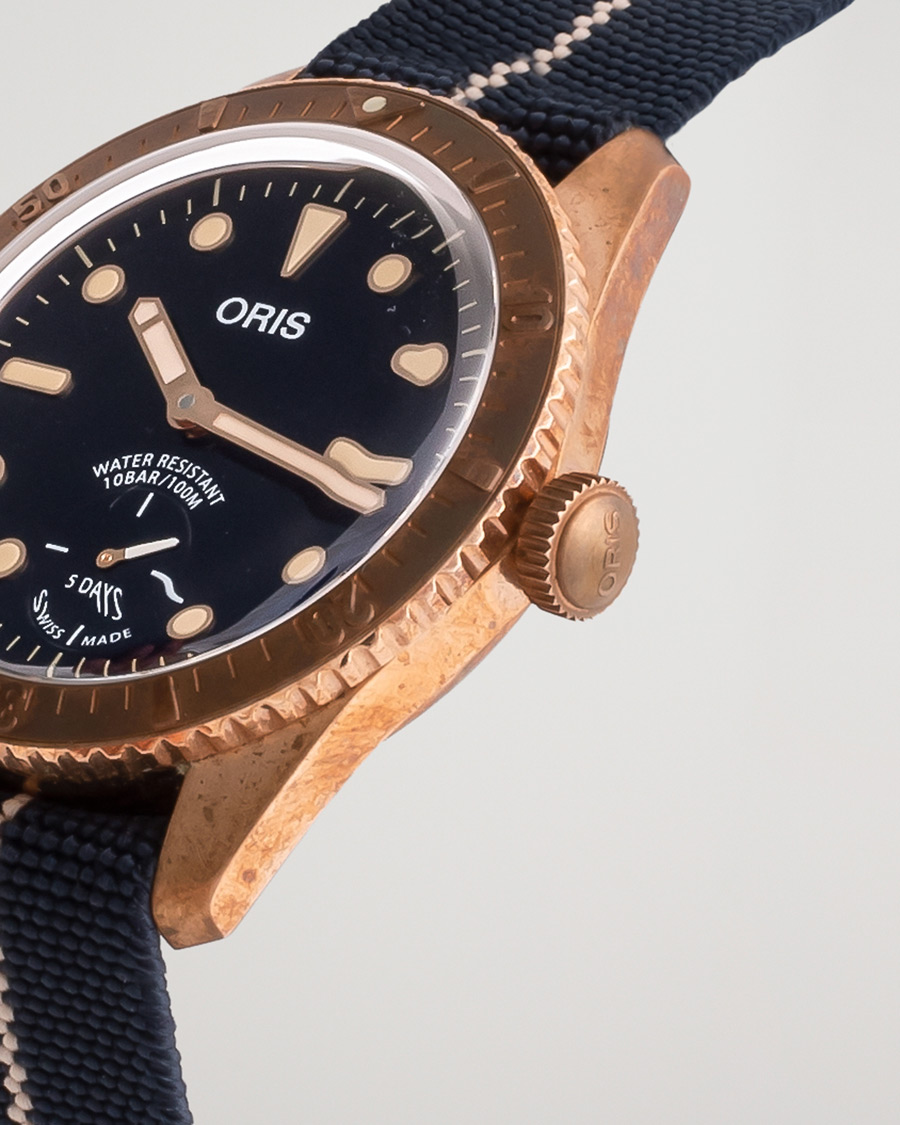 Herren | Pre-Owned & Vintage Watches | Oris Pre-Owned | Carl Brashear Calibre 401 Limited Edition Steel Blue