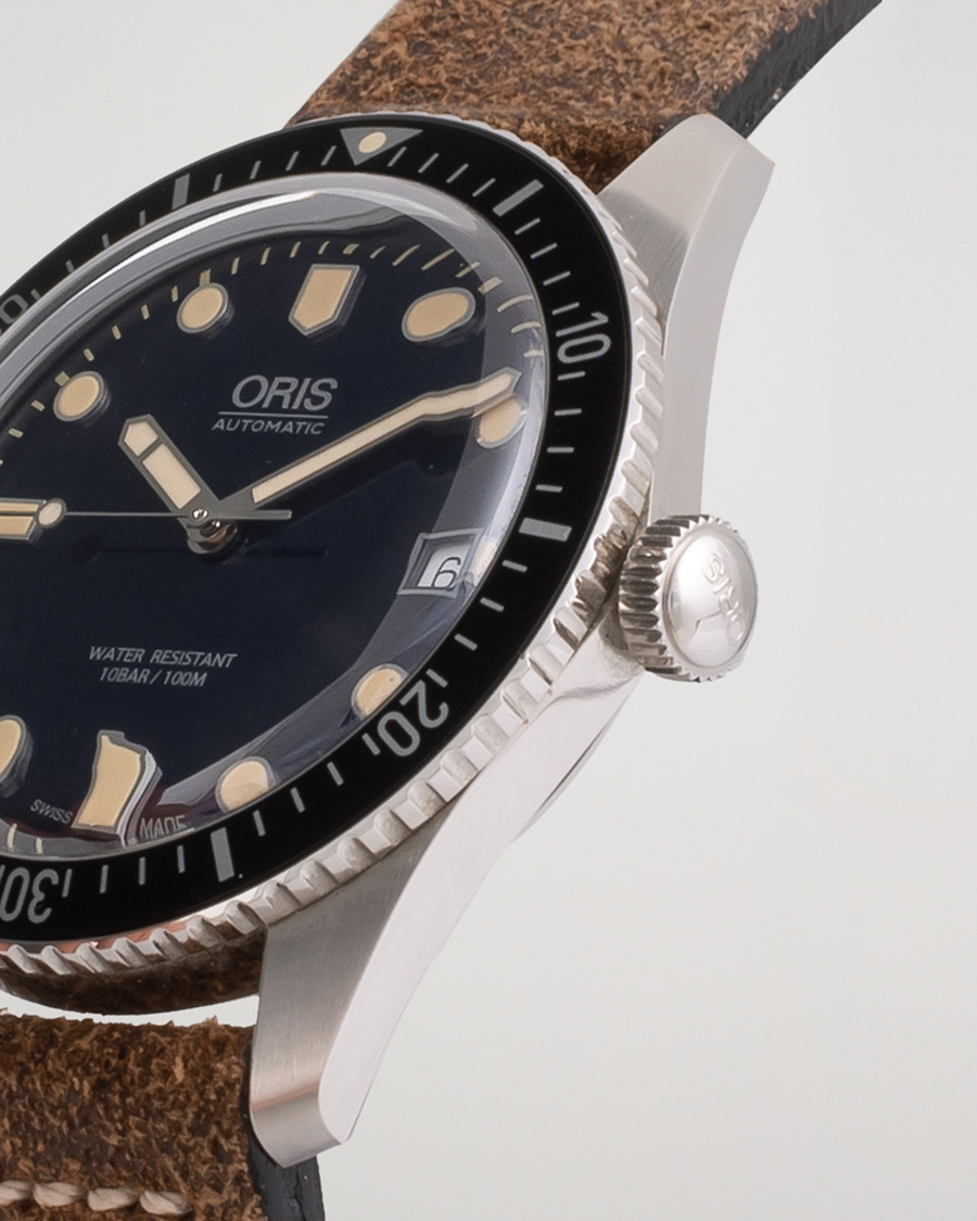 Herren | Pre-Owned & Vintage Watches | Oris Pre-Owned | Divers Sixty-Five Steel Blue