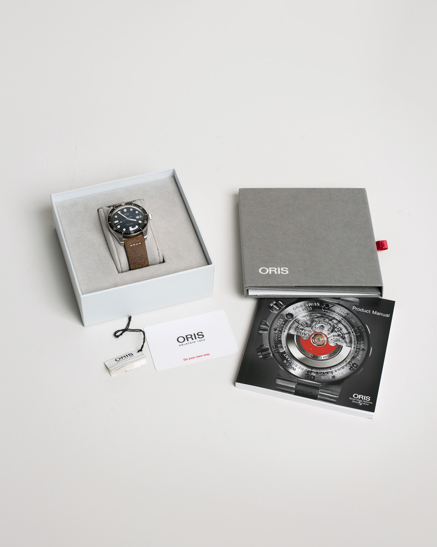 Herren | Oris Pre-Owned Divers Sixty-Five Steel Blue | Oris Pre-Owned | Divers Sixty-Five Steel Blue