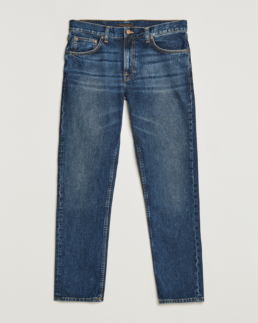 Herren |  | Nudie Jeans | Gritty Jackson Jeans Blue Soil