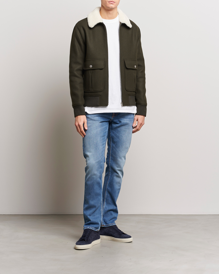 Herren | Jeans | Nudie Jeans | Grim Tim Jeans Shadow Blues