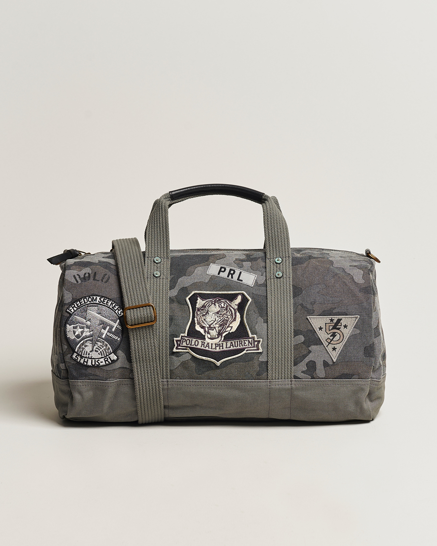 Herren | Polo Ralph Lauren Tiger Duffle Bag Grey | Polo Ralph Lauren | Tiger Duffle Bag Grey