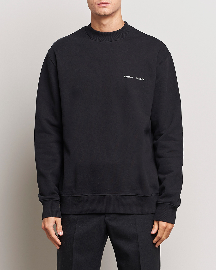 Herren |  | Samsøe Samsøe | Norsbro Crew Neck Sweatshirt Black