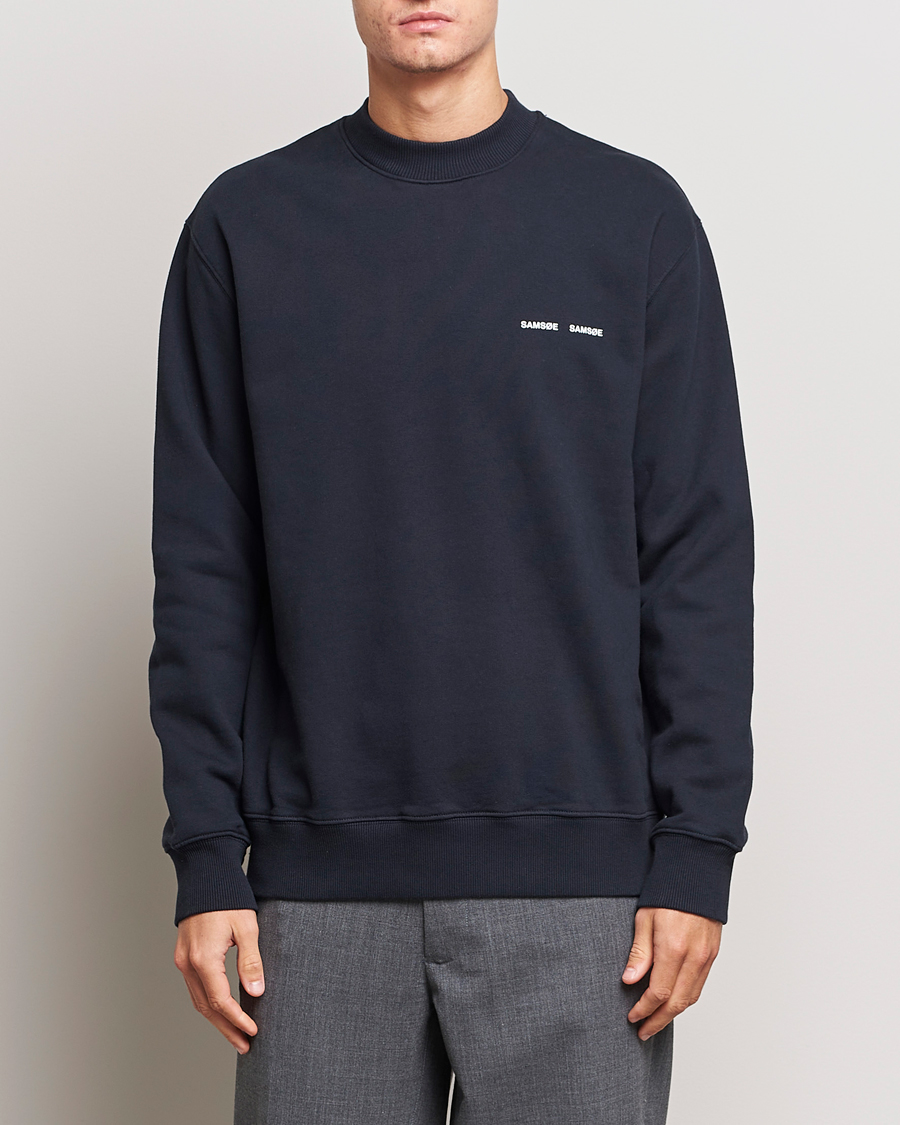 Herren | Contemporary Creators | Samsøe Samsøe | Norsbro Crew Neck Sweatshirt Sky Captian