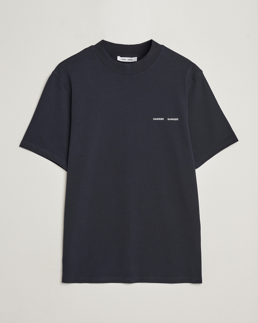 Herren | T-Shirts | Samsøe Samsøe | Norsbro Organic Cotton T-shirt Sky Captian