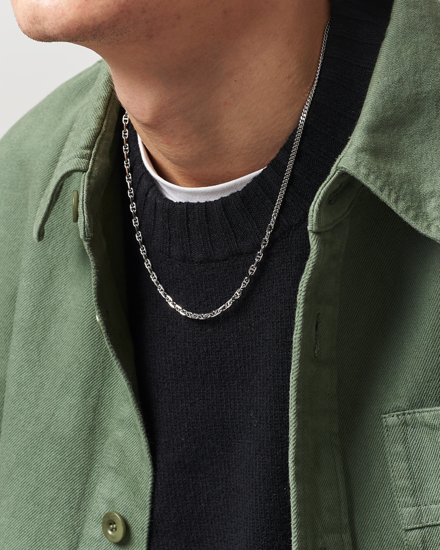 Herren | Schmuck | Tom Wood | Rue Chain Necklace Silver