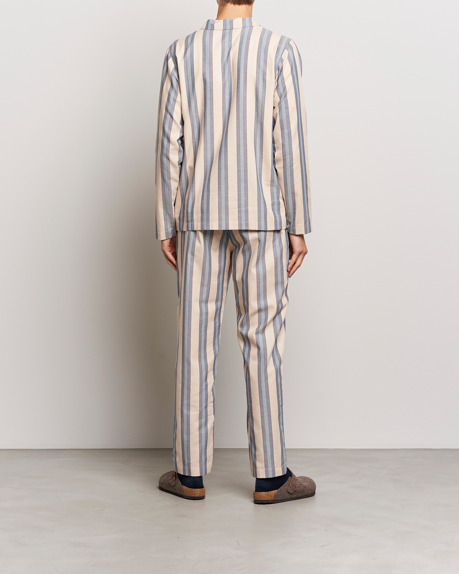 Herren | Schlafanzüge & Bademäntel | Nufferton | Uno Old School Pyjama Set Beige/Blue