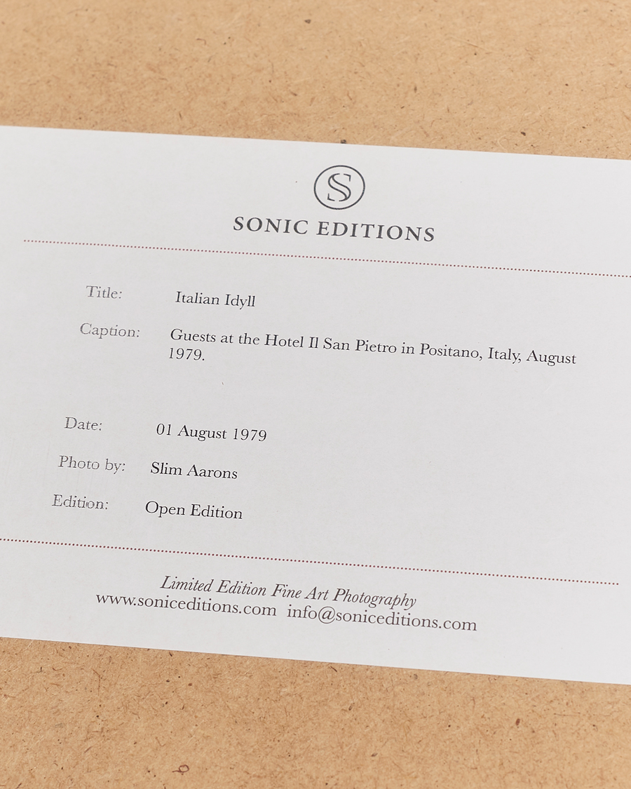 Herren | Sonic Editions | Sonic Editions | Framed Slim Aarons Italian Idyll 