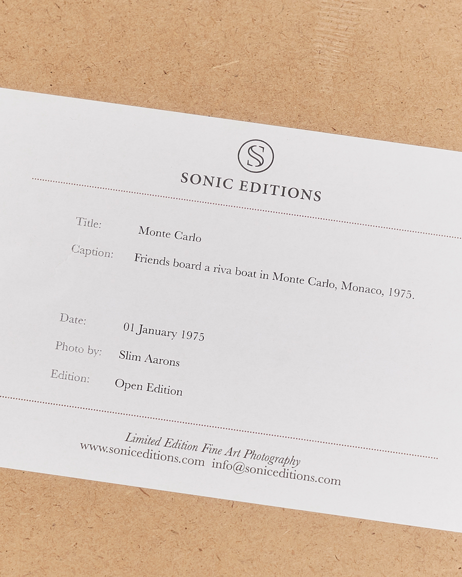 Herren | Bilder | Sonic Editions | Framed Slim Aarons Monte Carlo