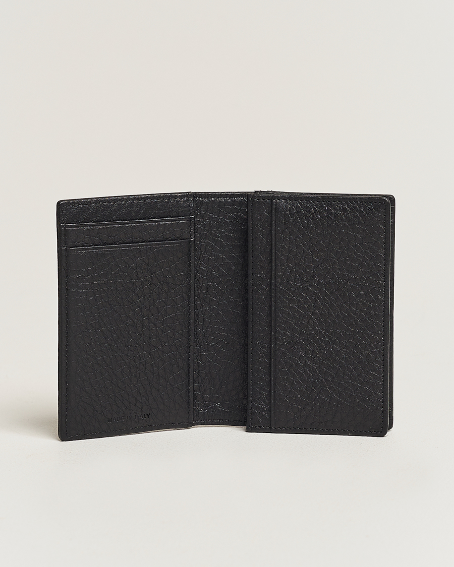 Herren | Italian Department | Canali | Grain Leather Billfold Black