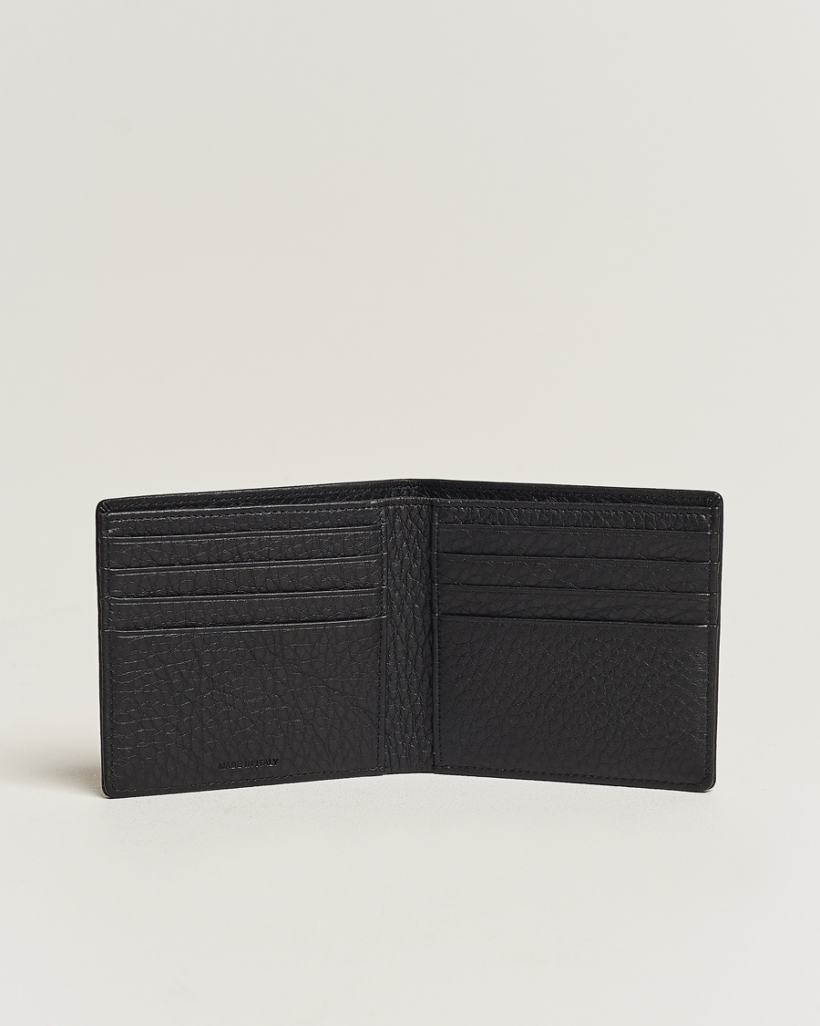 Herren | Kartenetui | Canali | Grain Leather Wallet Black