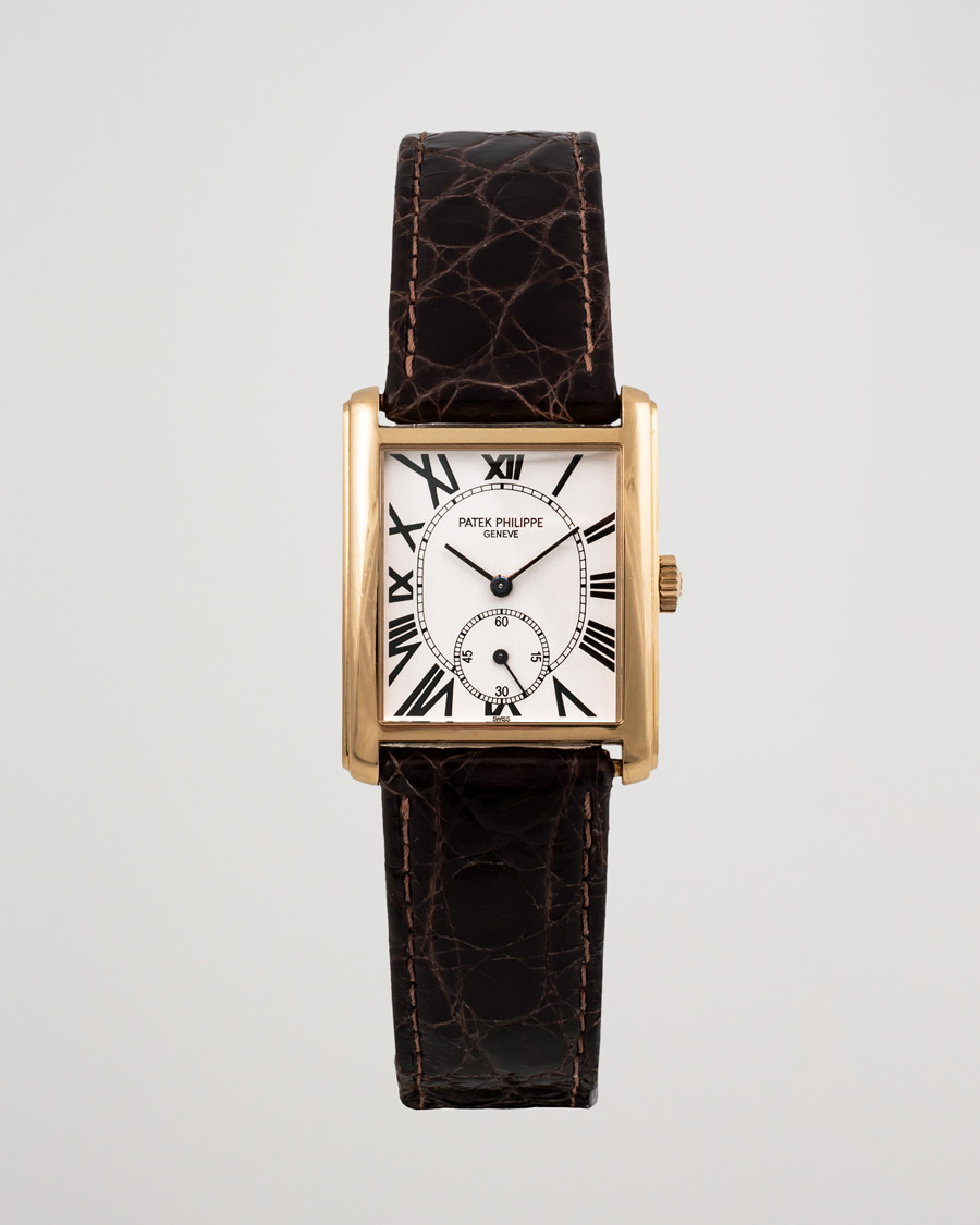 Herren | Patek Philippe Pre-Owned Gondolo 18K 5014J-013 Gold White | Patek Philippe Pre-Owned | Gondolo 18K 5014J-013 Gold White