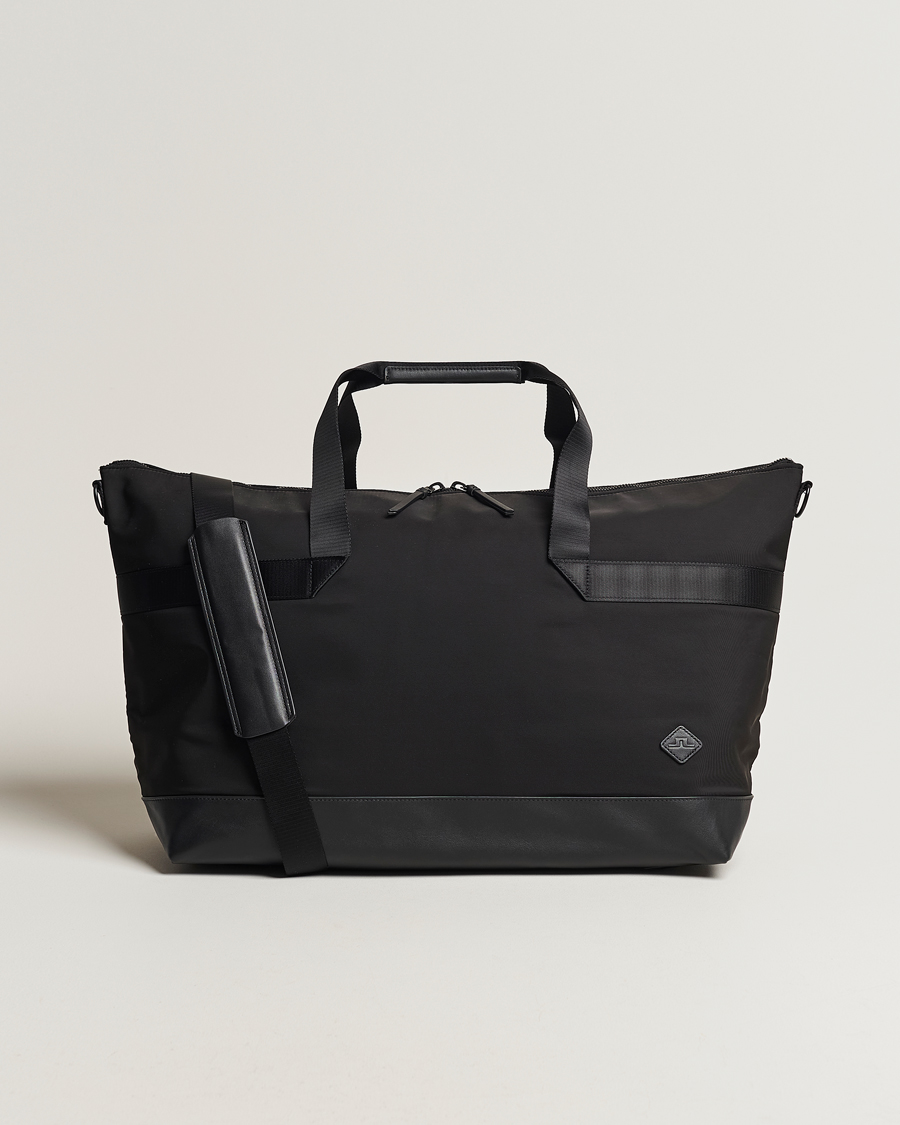 Herren | Taschen | J.Lindeberg | Walt Nylon Weekender Black