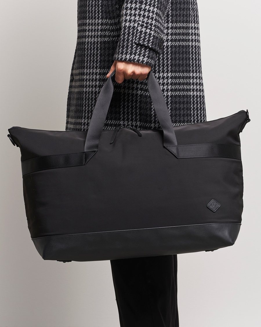 Herren | Accessoires | J.Lindeberg | Walt Nylon Weekender Black