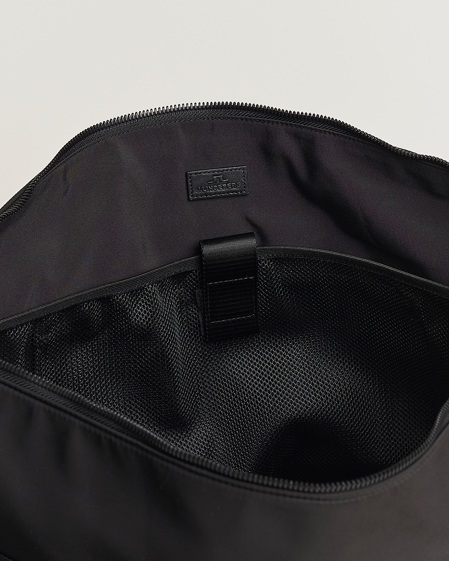 Herren | Taschen | J.Lindeberg | Walt Nylon Weekender Black