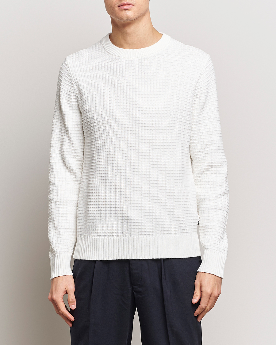 Herren |  | J.Lindeberg | Archer Structure Sweater Cloud White