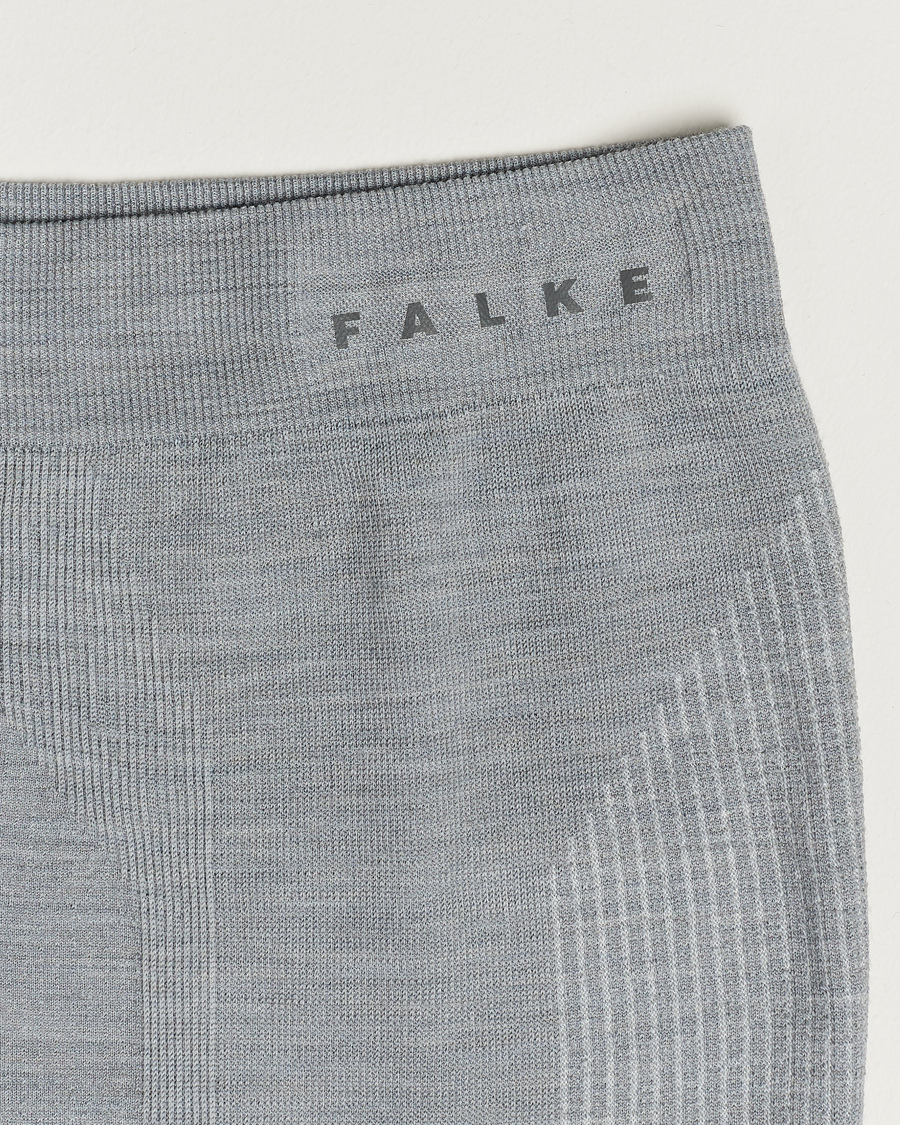 Herren | Unterwäsche | Falke Sport | Falke Wool Tech Tights Grey Heather