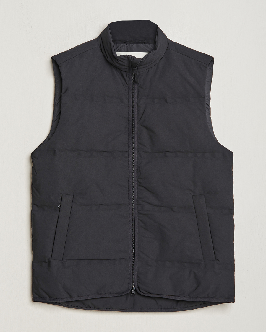 Herren | Zeitgemäße Jacken | A Day's March | Alford Puffer Vest Black