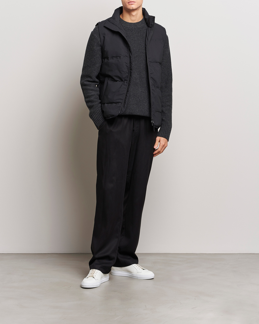 Herren | Jacken | A Day's March | Alford Puffer Vest Black