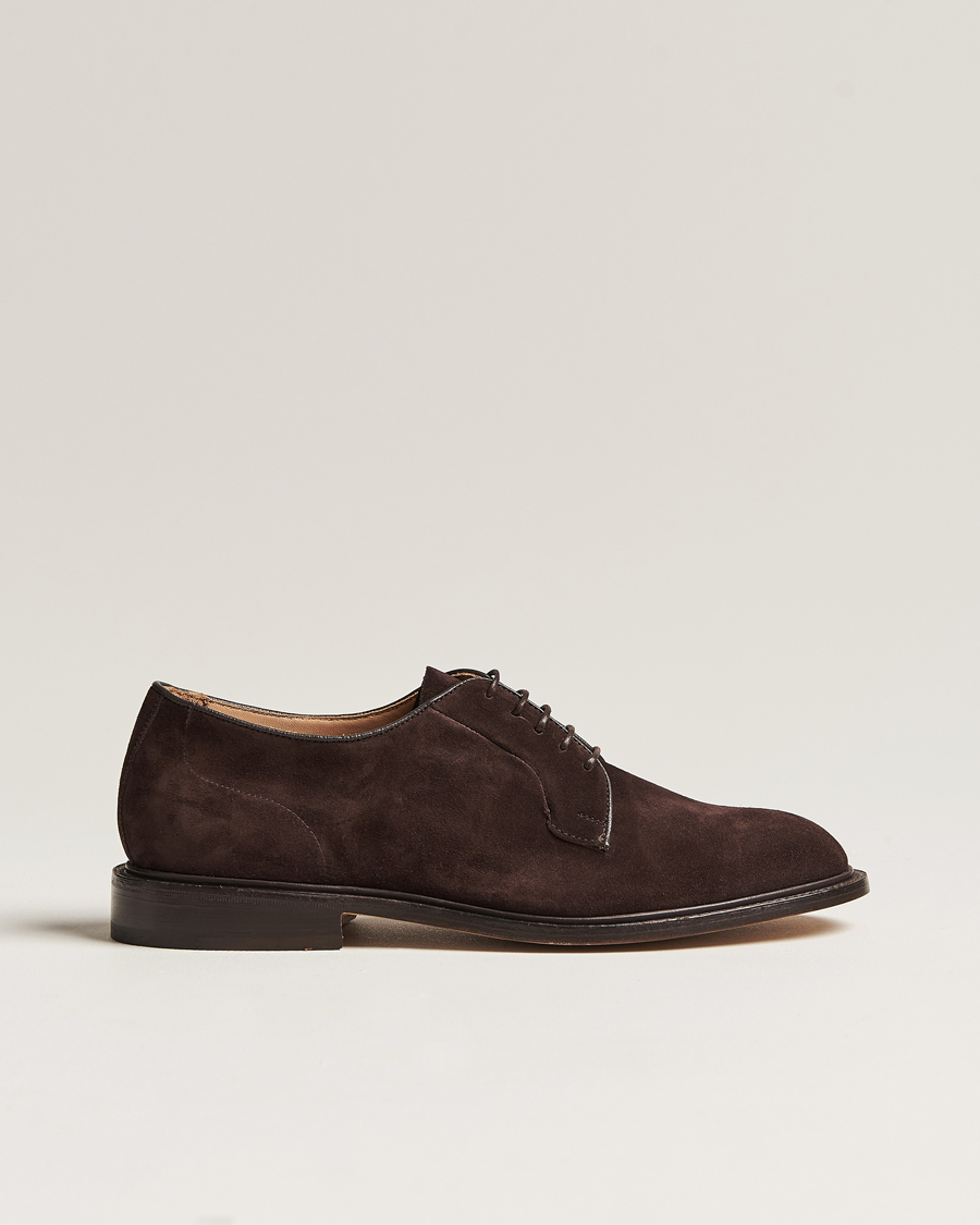Herren | Derby | Tricker's | Robert Derby Shoes Coffee Suede