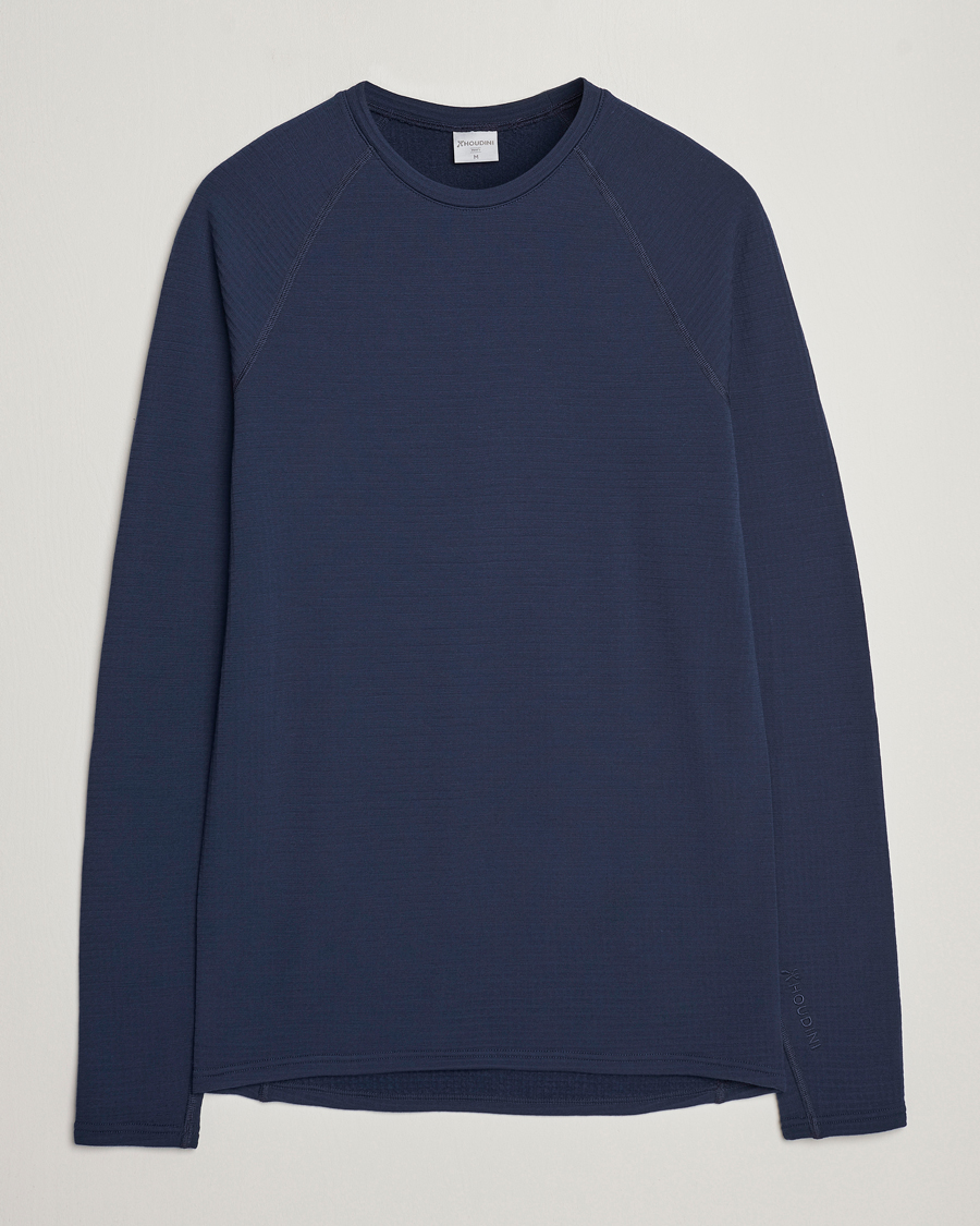 Herren | Thermounterwäsche | Houdini | Desoli Merino Thermal Crew Blue Illusion