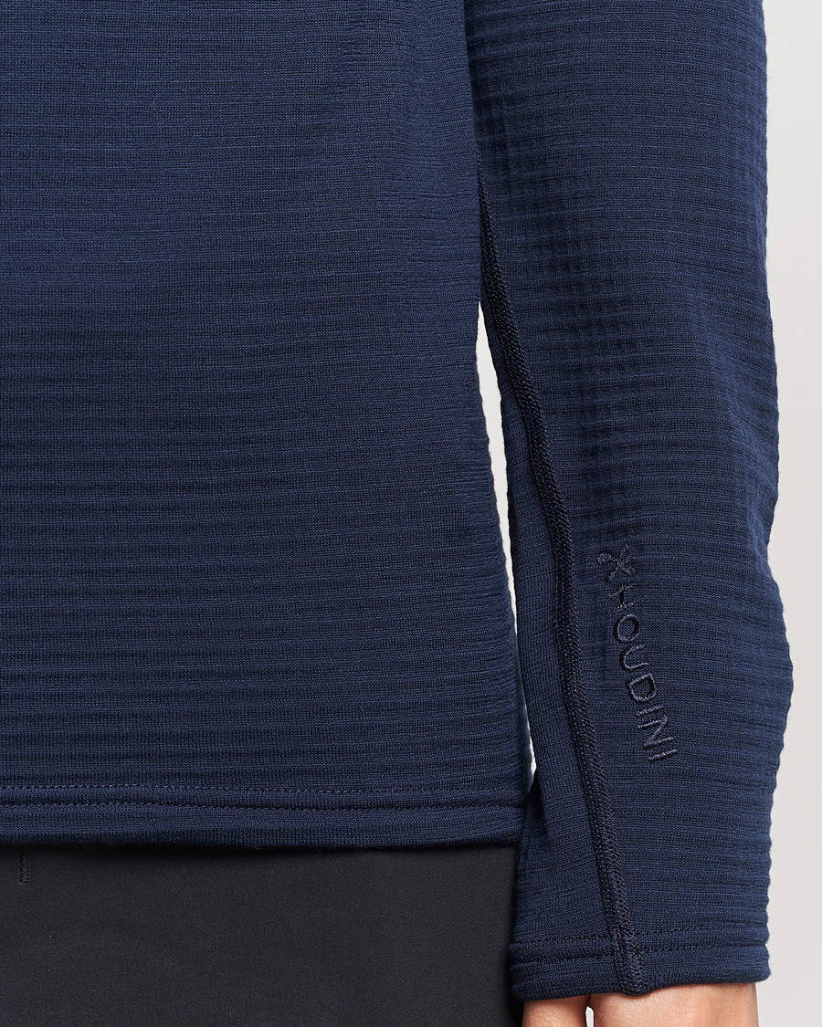 Herren | Thermounterwäsche | Houdini | Desoli Merino Thermal Crew Blue Illusion