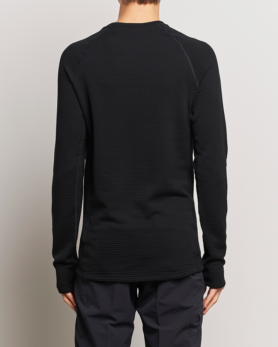 Herren | Strickpullover | Houdini | Desoli Merino Thermal Crew True Black