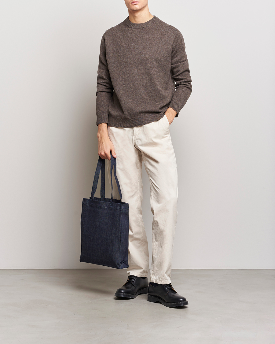 Herren | Pullover | Samsøe Samsøe | Isak Merino Knitted Sweater Major Brown