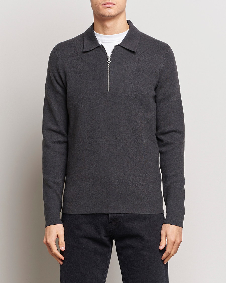 Herren |  | Samsøe & Samsøe | Guna Half Zip Volcanic Ash