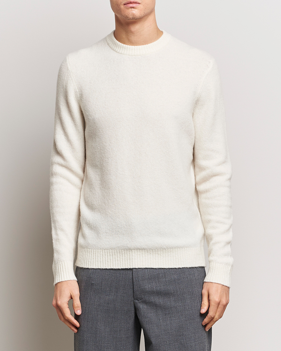 Herren |  | Samsøe & Samsøe | Butler Yak Crew Neck Clear Cream