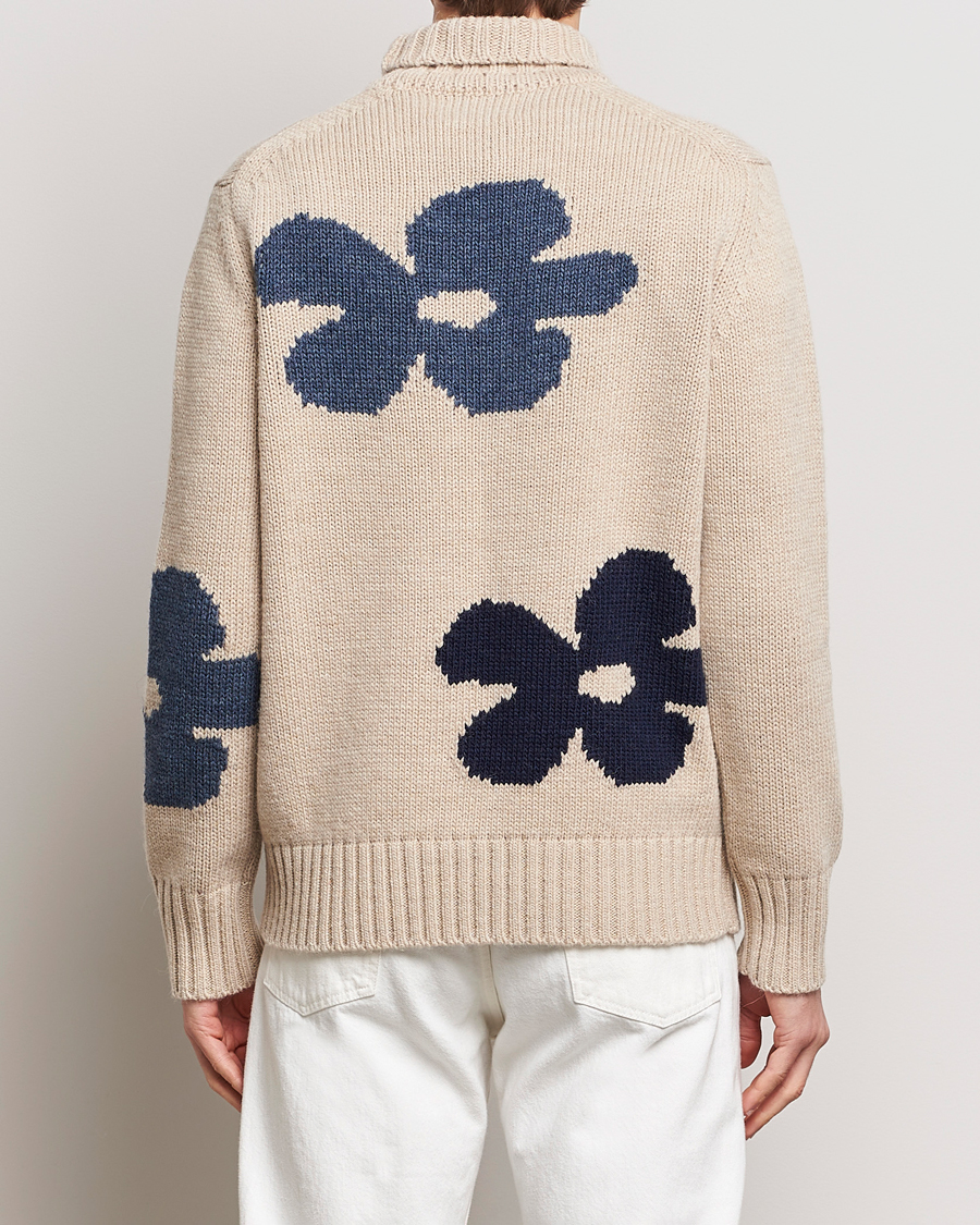 Herren | Pullover | NN07 | Douglas Alpaca Polo Ecru